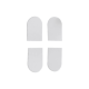 Набір ковпачків Eclipse 3.2, алюміній, білий