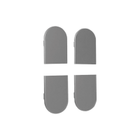 Набір ковпачків Eclipse 3.2, пластик, сiрий
