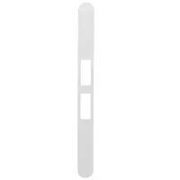 Накладка на планку AGB Touch 57106, білий