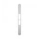 Накладка на планку AGB Touch WC 64029, матовий хром