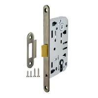 Корпус врізного замка Armadillo LH 85-50 UK AB Бронза