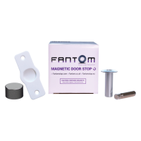 Стопор дверний магнітний Fantom Satin Nylon 07811, матовий хром
