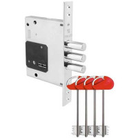 Корпус врізного замка Fuaro MDV25/S-60.00.3R16 5 key, хром