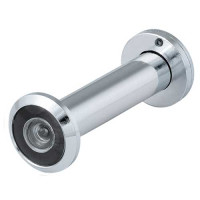 Дверне вічко подовжене Fuaro DVZ4 70-130 mm, хром