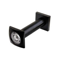 Дверне вічко Fuaro DVQ (квадрат) 70-130 mm BL, чорний