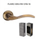Ручка дверна Fuaro ARIA RM CFB-18, глянцева кава