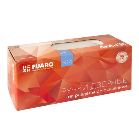 Ручка дверна Fuaro FLOW DM BL-24, чорний