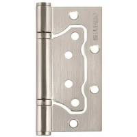 Петля дверна без врізання Fuaro 500-2BB 100x2, матовий нікель