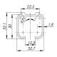 Напрямна верхня Armadillo DIY Comfort 60/80/2,3/2000, 2 м