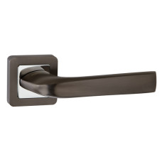 Ручка дверна Punto Saturn QR GR / CP-23, графітовий / Хром (34795)