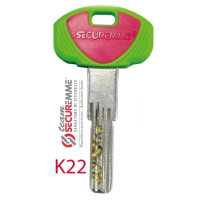 Заготовка ключа Securemme K22 OС22NISBOZ (55106)