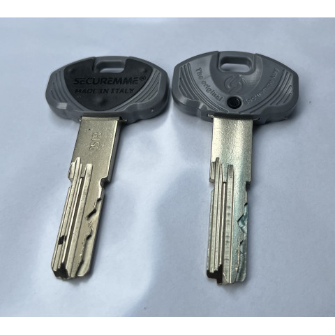 Заготовка ключа Securemme K50 OK50XNI1B13 (62655)