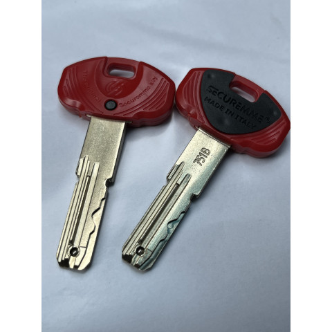 Заготовка ключа Securemme K75 OK75XNI1B13 (62656)