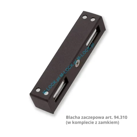 Замок накладний Mottura 35383, 2-ригельний