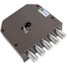 Замок накладний Mottura 38600DX, 5-ригельний, правобічний