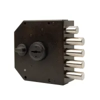 Замок накладний Comit CТ0661, 4-ригельний