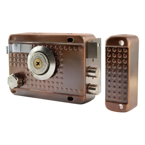 Замок накладний Comit CT0671, 2-ригельний