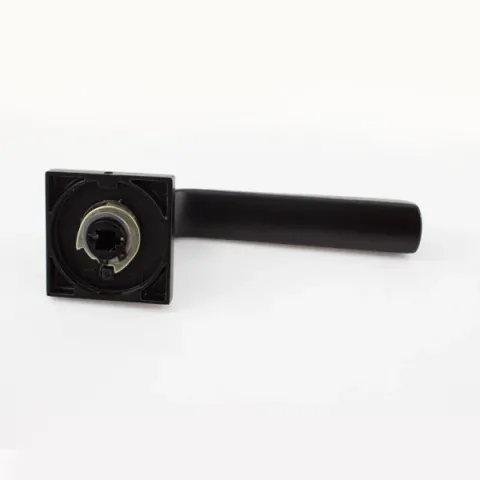 Ручка дверна RDA Lotus 68042, матовий чорний