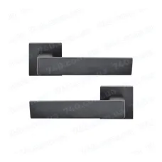 Ручка дверна RDA Kubic S 53399, матовий чорний