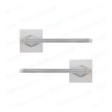 Ручка дверна RDA Apollo Q 65951, матовий брашований хром