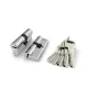 Циліндр ключ–ключ Fuaro R600/70 25+10+35 26111, хром