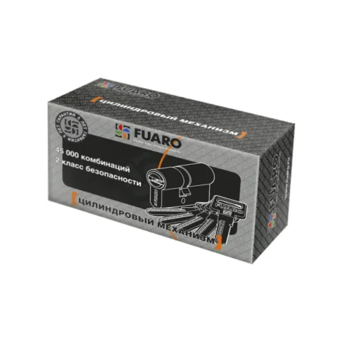 Циліндр ключ–ключ Fuaro R600/70 30+10+30 26113, латунь