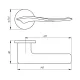 Ручка дверна Armadillo AQUA URS/HD BL-26 43557, чорна