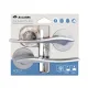Ручка дверна Armadillo AQUA URS/HD BL-26 43557, чорна