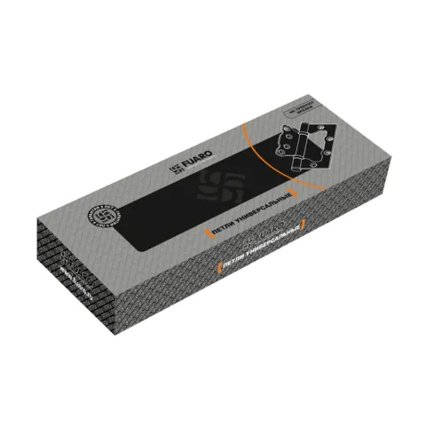 Петля дверна без врізання Fuaro IN4500W SB 32335, матове золото