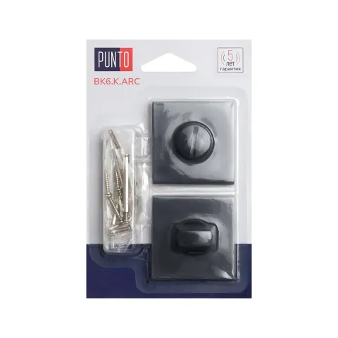 WC-фіксатор Punto BK6 ARC.Q BL-24 47177, чорний