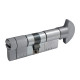 Циліндр Securemme 322TPCS51511X5 К22 50 / 50 мм 5кл +1 монтажний ключ / ручка матовий хром