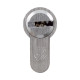 Циліндр Securemme 3200QCS30401X5 К2 30 / 40 мм 5кл +1 монтажний ключ, зі штоком, матовий хром