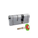Циліндр Securemme CS30451X5 К22 30 / 45 мм 5кл +1 монтажний ключ, матовий хром