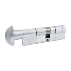 Циліндр Securemme 3220PCS50401X5 К22 50 / 40мм 5кл +1 монтажний ключ / ручка матовий хром