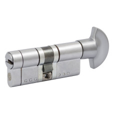 Циліндр Securemme 3220PCS40501X5 К22 40 / 50мм 5кл +1 монтажний ключ / ручка матовий хром