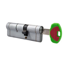 Циліндр Securemme 3220CCS35551X5 К22 35 / 55 мм 5кл +1 монтажний ключ матовий хром