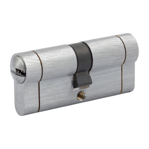 Циліндр Securemme 3220CCS35351X5 К22 35 / 35 мм 5кл +1 монтажний ключ матовий хром