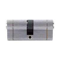Циліндр Securemme 3220CCS40401X5 К22 40 / 40 мм 5кл +1 монтажний ключ матовий хром