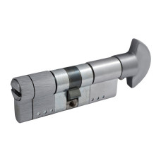 Циліндр Securemme 3220PCS40401X5 К22 40 / 40мм 5кл +1 монтажний ключ / ручка матовий хром