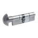 Циліндр Securemme 361PCS4050115 K64 40 / 50 мм 5кл +1 монтажний ключ / ручка матовий хром