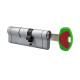 Циліндр Securemme 3220CCS35501X5 К22 35 / 50 мм 5кл +1 монтажний ключ матовий хром