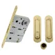 AGB Art. B029235003 KIT C Ручка на розсувнi двері + Механізм під фіксатор латунь (B019055010)
