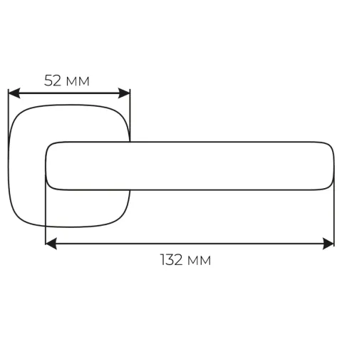 Ручка Fimet 1028-261 F45 Tasha античне залізо R ф / з