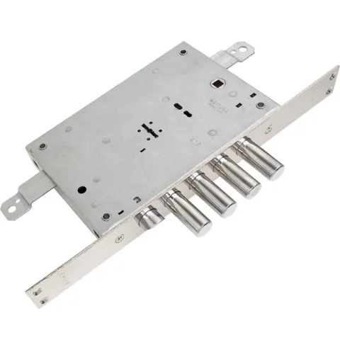 Mottura Art. 52771DM2856 (TSBM) Замок 4-ригельний із засувкою під тяги (без накладок)