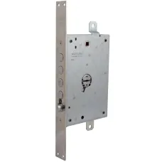 Замок врізний сувальдний Mottura 52J771BDRN5DCWM, 4 ригелі із засувкою, правий, матовий нікель