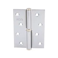 Завіса RDA 100×3×2,5 (1 підш, сталь) матовий хром ліва