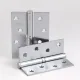Завіса RDA 100×3×2,5 (1 підш, сталь) матовий хром ліва