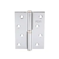 Завіса RDA 100×3×2,5 (1 підш, сталь) матовий хром права