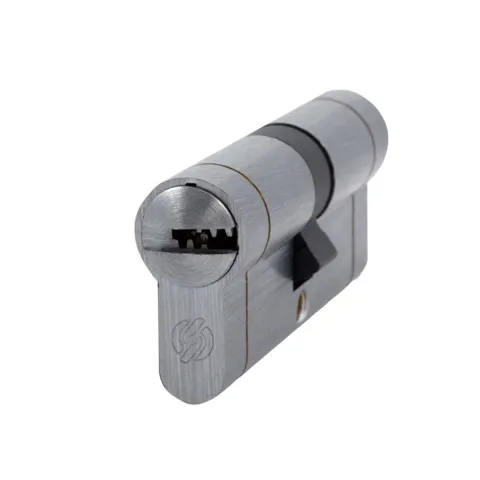 Циліндр Securemme 3220CCS40401X5 К22 40/40 мм 5 ключів +1 монтажний ключ матовий хром