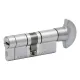 Циліндр Securemme 3220PCS35351X5 К22 35/35 мм 5 ключів +1 монтажний ключ/ручка матовий хром